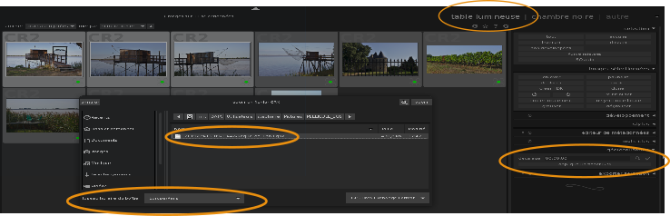 darktable trucs et astuces fichier gpx